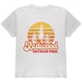 thumbnail image 1 of National Park Retro 70s Sunset Redwood Youth T Shirt White YXL, 1 of 1