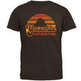 thumbnail image 1 of National Park Retro 70s Sunset Yosemite Mens T Shirt Brown LG, 1 of 1
