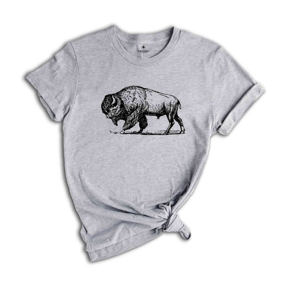 National Park Shirt, Bison Shirt, Country Shirt, Wild West Shirt, Bison Lover Tee, The Buffalo Shirt, Bison Lover Gift