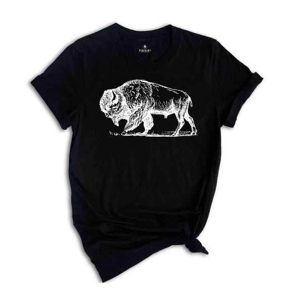 National Park Shirt, Bison Shirt, Country Shirt, Wild West Shirt, Bison Lover Tee, The Buffalo Shirt, Bison Lover Gift