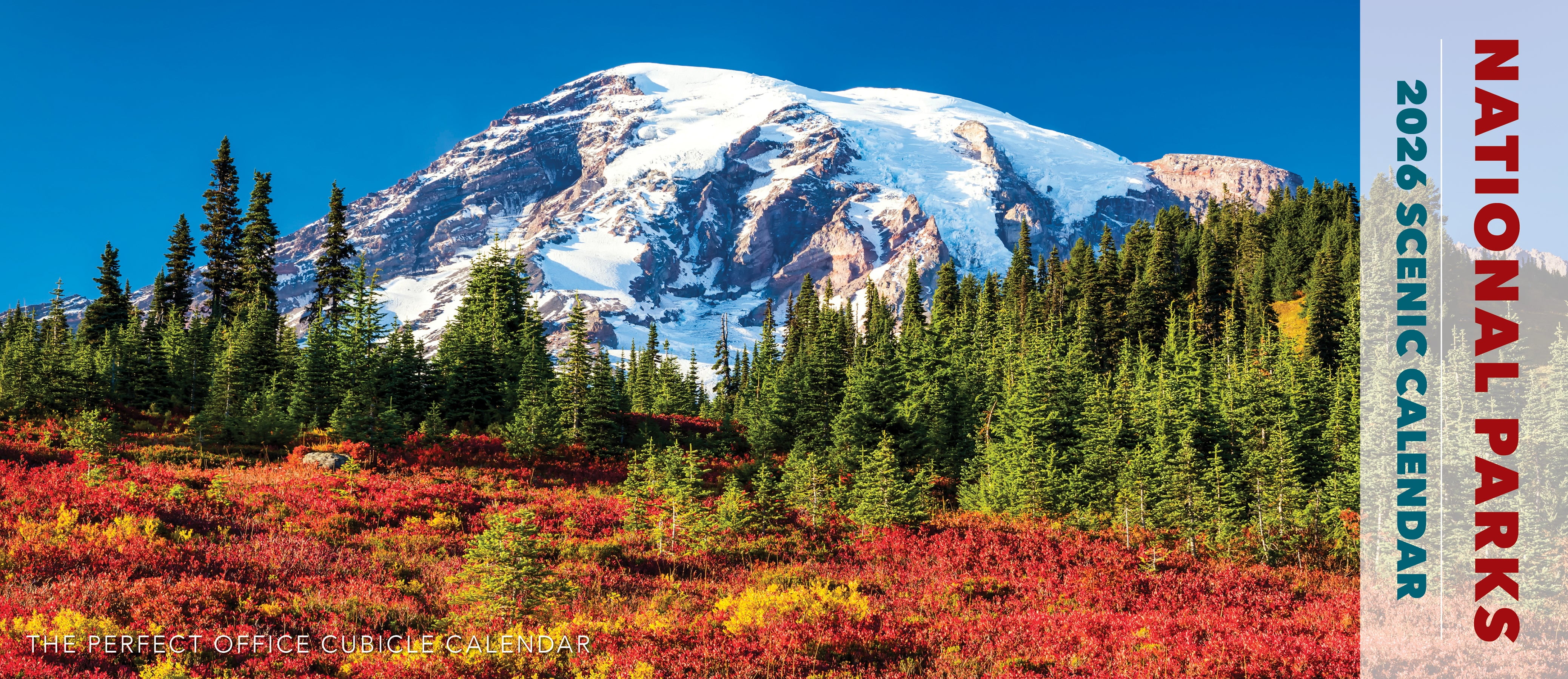National Parks 2026 Panoramic Wall Calendar