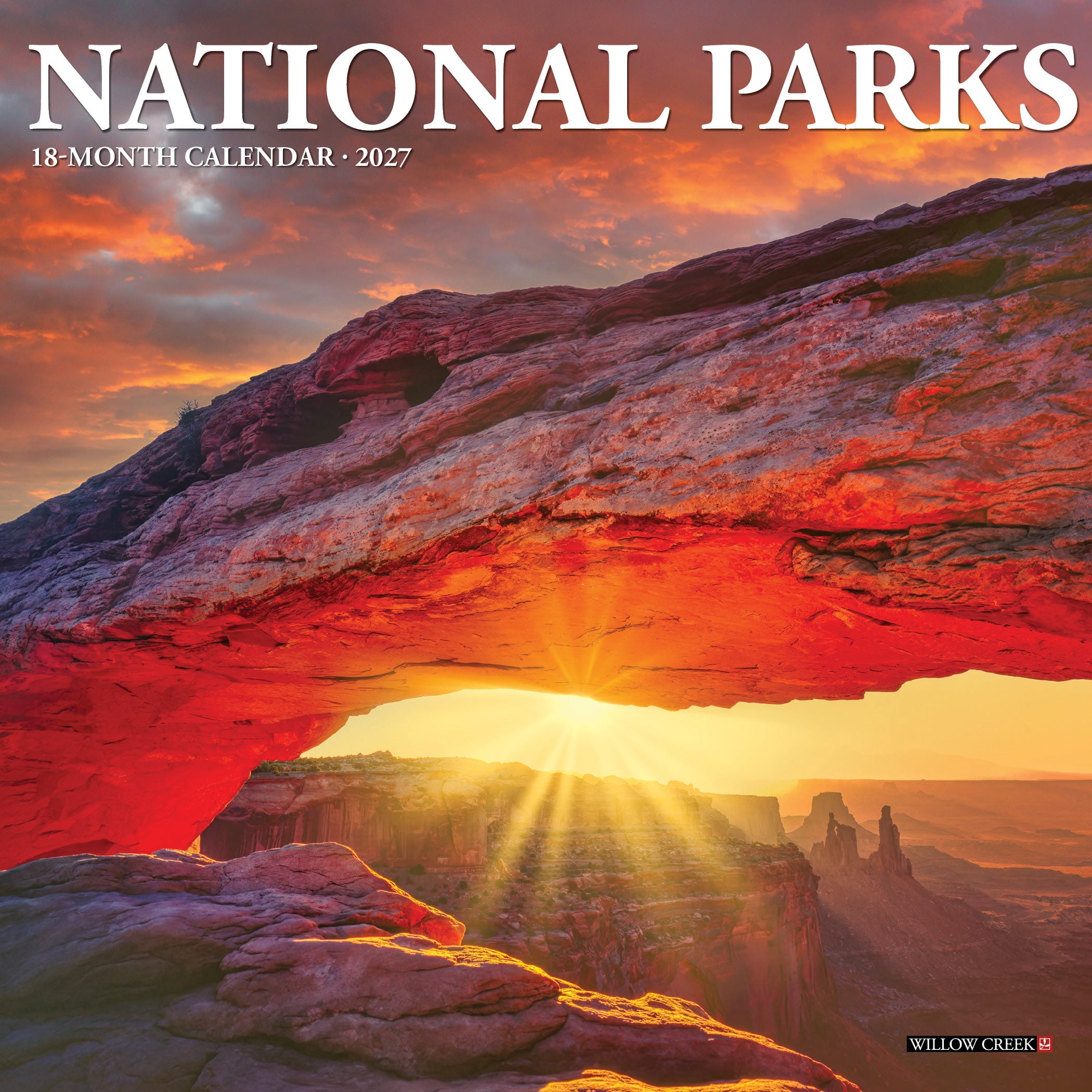 Willow Creek Press, National Parks 2027 Mini Wall Calendar