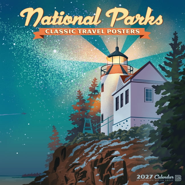 National Parks (Adg) 2027 12 X 12 Wall Calendar, (Paperback)