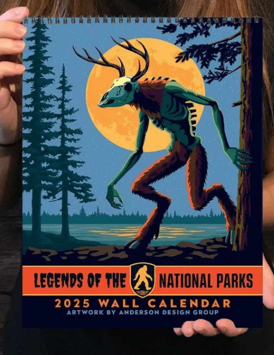 National Parks Calendar 2025 Legendary, 2025 Wall Calendar