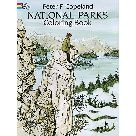 Pre-Owned National Parks Coloring Book (Paperback) 0486278328 9780486278322