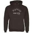 thumbnail image 1 of National Parks Grand Teton Mountain Splatter Mens Hoodie Brown SM, 1 of 1