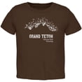thumbnail image 1 of National Parks Grand Teton Mountain Splatter Toddler T Shirt Brown 3T, 1 of 1