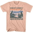 thumbnail image 1 of National Parks Gsm Bear And Mtns Peach Adult T-Shirt, 1 of 2