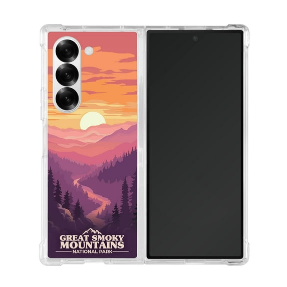 National Parks HD Phone Case for Samsung Galaxy Z Fold6 (Great Smoky Mountains) by Affinity Bands