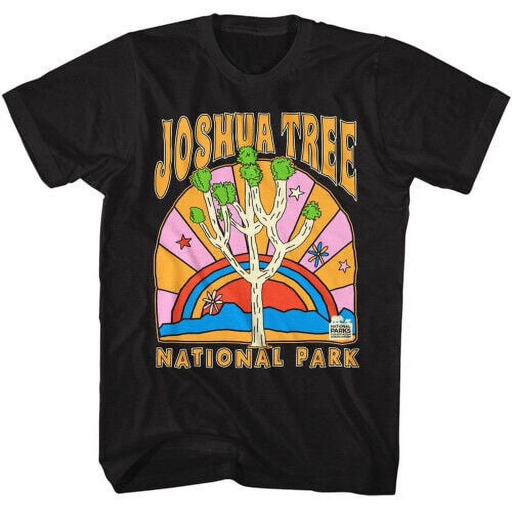 National Parks Joshua Tree NP Dark Black TShirt