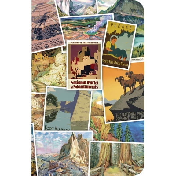 National Parks Jotter Notebooks (Set of 3), (Paperback)