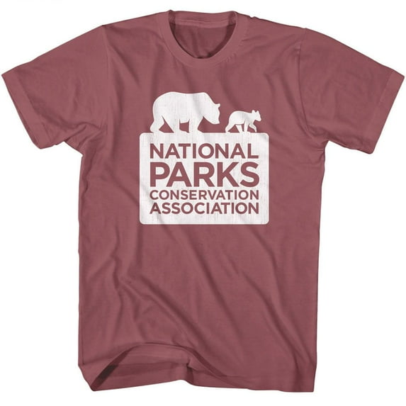 National Parks Logo Rouge Adult S/S Tshirt S