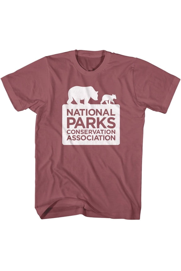 National Parks Logo Rouge Adult S/S Tshirt S