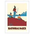 thumbnail image 1 of National Parks - Native Americans - Vintage Travel Poster by Dorothy Waugh c.1935 - Bamboo Fine Art 290gsm Paper (Unframed) 12x16in, 1 of 4
