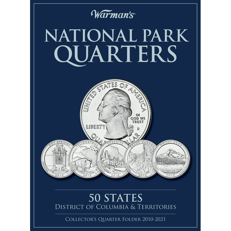 National Park Quarters Coin Collector's Book
