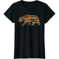 thumbnail image 1 of National Parks USA List Word Cloud Bear Camping & Hiking T-Shirt, 1 of 3