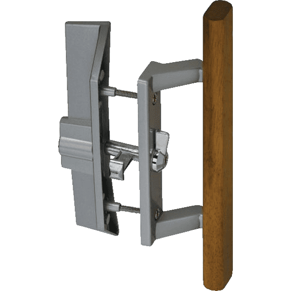National Patio Door Handle Set With Key Locking Unit - Pack of 2  Residential Use, Standard Application