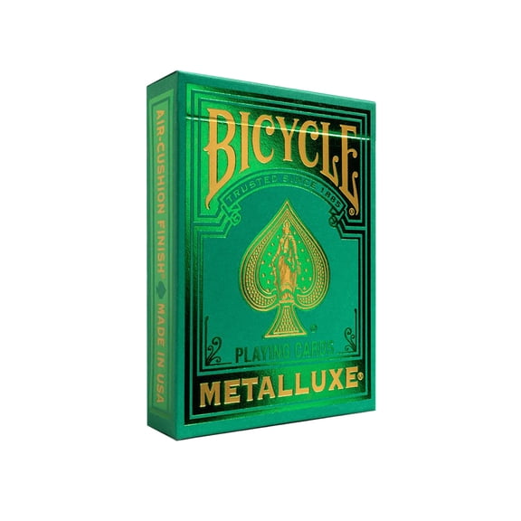 Bicycle Metalluxe Green 2022 Playing Cards