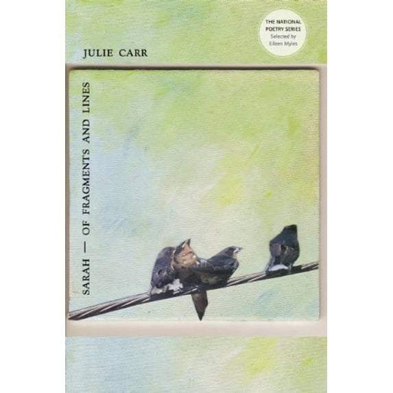 Pre-Owned Sarah--Of Fragments and Lines (Paperback) 1566892511 9781566892513