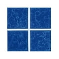 thumbnail image 1 of National Pool Tile HS344 1.05 x 21 sq ft. & 3 x 3 in. Harmony Mosaic Tile, Lake Blue, 1 of 1