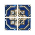 thumbnail image 1 of National Pool Tile LA-MANCHA 1.06 sq ft. & 3 x 3 in. Iberia Pool Tile, LaMancha Royal Blue, 1 of 1