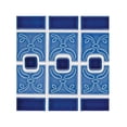 thumbnail image 1 of National Pool Tile LC-4141 1.15 x 23 sq ft. Luciana Mosaic Tile, Electric Blue, 1 of 3
