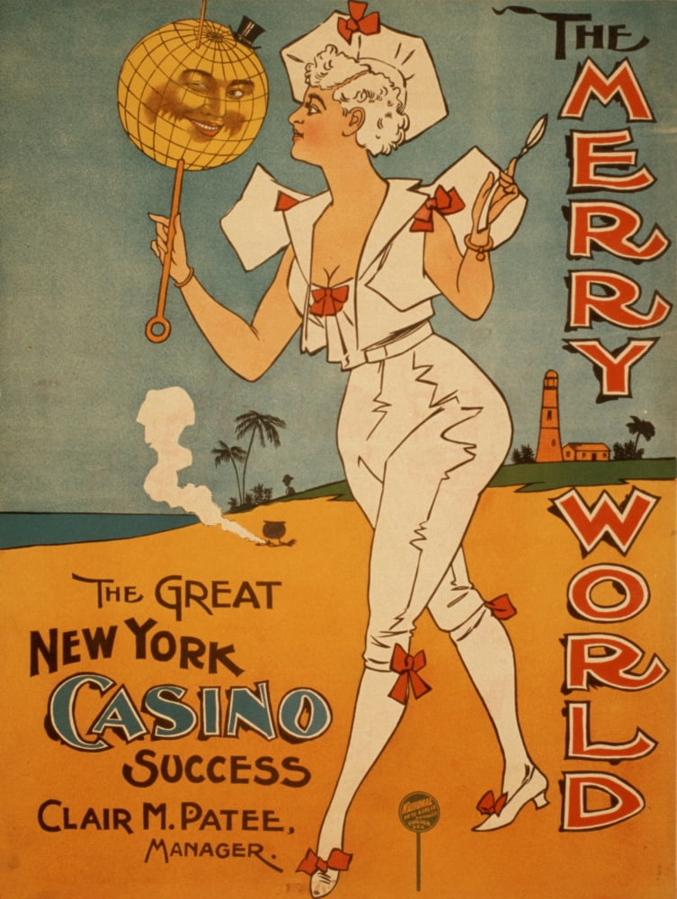 National Prtg & Engr Co The Merry World c1894 Canvas Art - National Prtg & Engr Co (24 x 36)