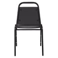 thumbnail image 1 of National Public Seating (12 Pack) NPS 9100 Series Vinyl Upholstered Banquet Chair, Black, 1 of 5