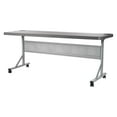 thumbnail image 1 of National Public Seating 24" x 72" Flip N Store Training Table, Charcoal, 1 of 10