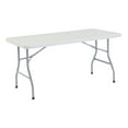 thumbnail image 1 of National Public Seating® 30" x 60" Rectangular Folding Table, Speckled Grey, 1000 lb capacity, 1 of 11