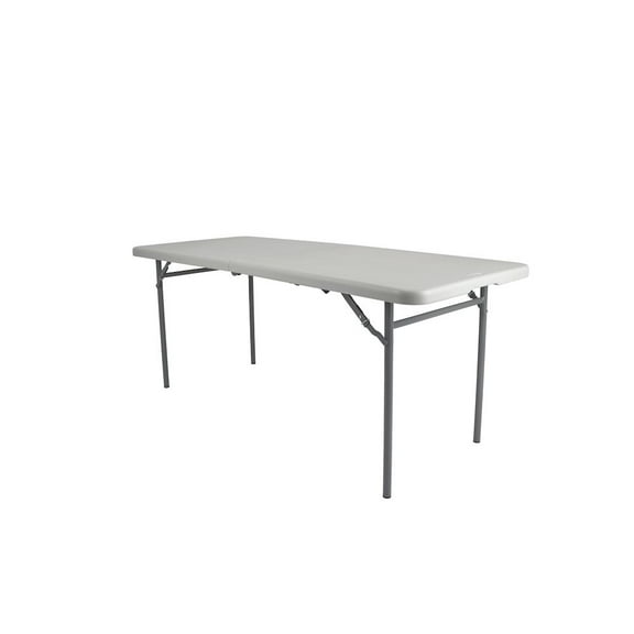 National Public Seating 30 x 72" Comfort Max Fold in Half Plastic Table