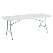 National Public Seating 30 x 72 Heavy Duty Folding Table, Speckled Gray