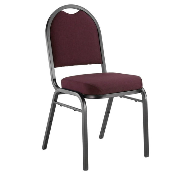 National Public Seating 9200 Series Fabric Stacking Chair - 2 Pack