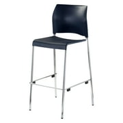 National Public Seating Cafetorium 31 in. Bar Stool with Plastic Seat