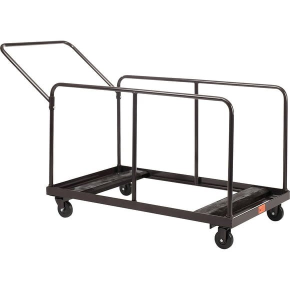 National Public Seating Dolly for Round and Rectangular Tables 660 lb. Capacity Brown (DYMU)