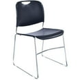 thumbnail image 1 of National Public Seating NPS-8505 Hi-Tech Compact Stack Chair - Navy Blue, Case of 4, 1 of 1
