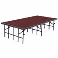 thumbnail image 1 of National Public Seating Portable Single Stages & Seated Carpet Stage Package, 1 of 4