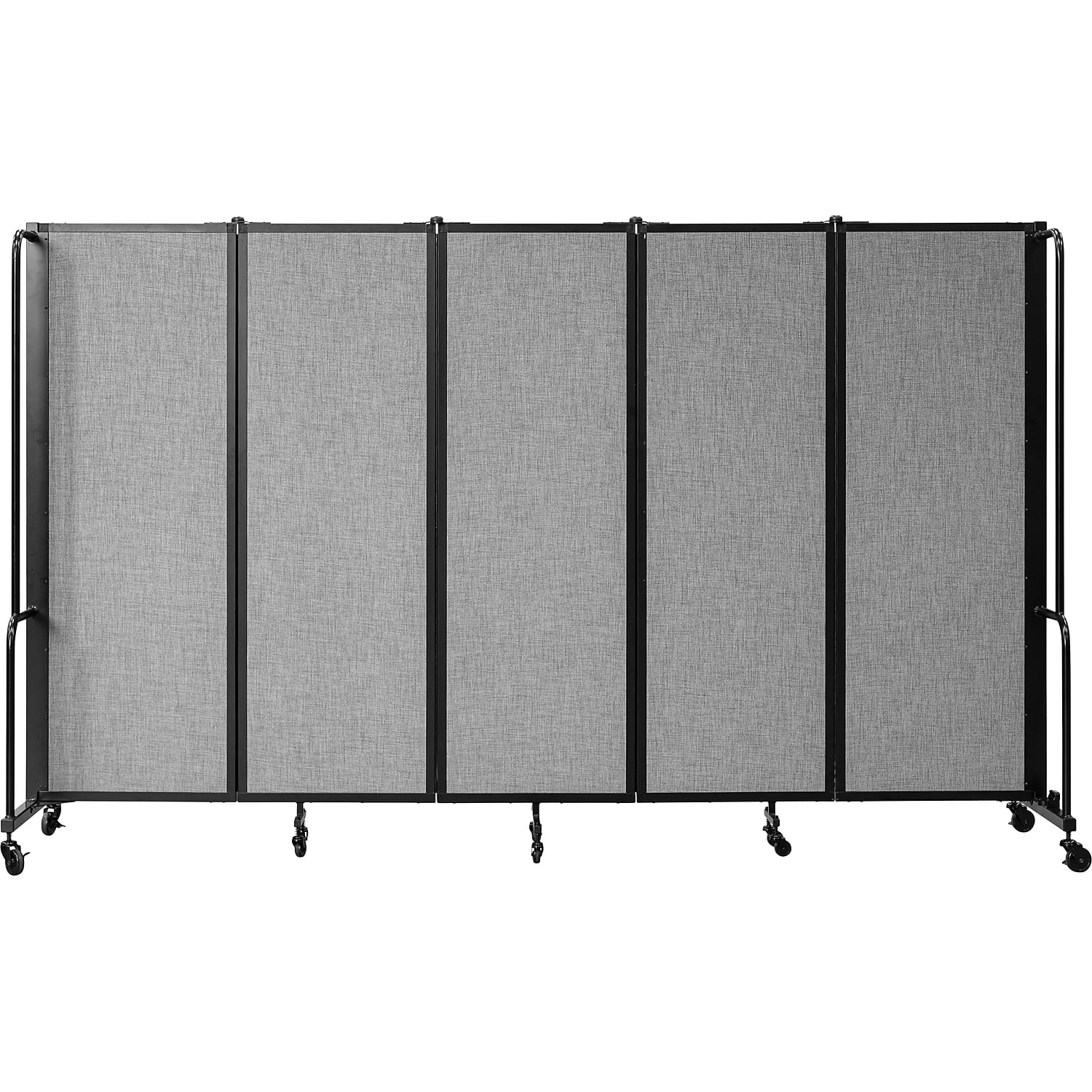 National Public Seating Robo Freestanding 5-Panel Room Divider 72