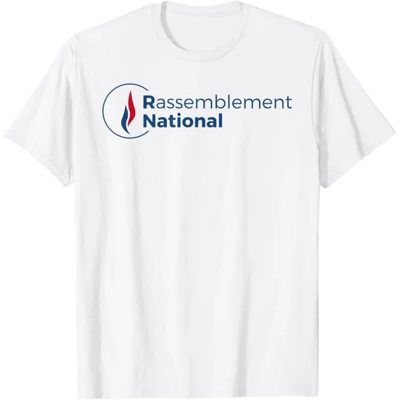 National Rassemblement T-Shirt WHITE Unisex S-5XL Hot Trending Shirt, Vintage Birthday Gift