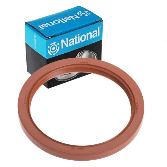 National Rear Engine Crankshaft Seal compatible with BMW 320i 2012-2018