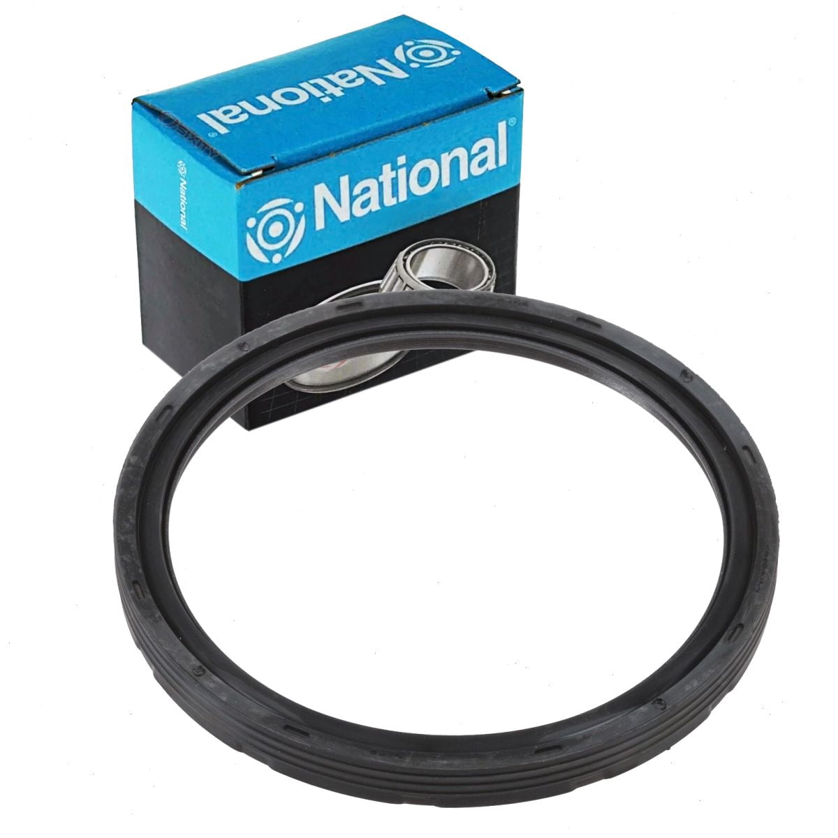 National Rear Engine Crankshaft Seal compatible with Chevrolet Colorado 2009-2012