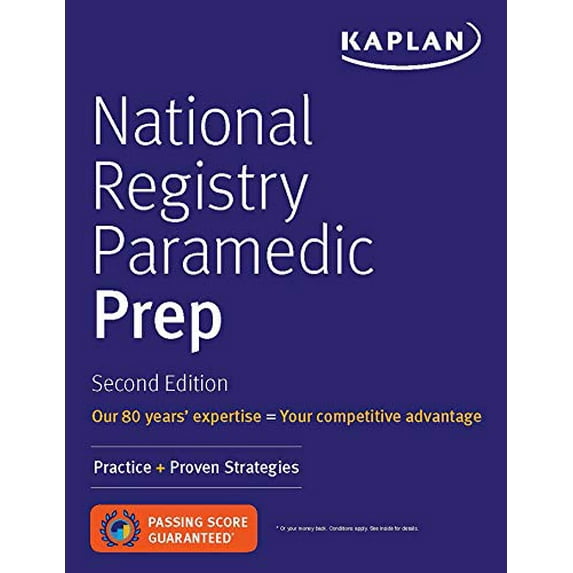 Pre-Owned National Registry Paramedic Prep: Practice + Proven Strategies (Kaplan Test Prep) Paperback -