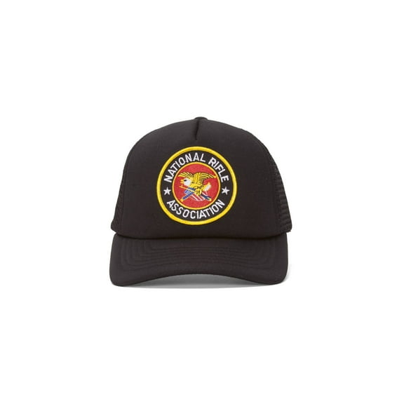 National Rifle Association NRA Black Military Trucker Hat