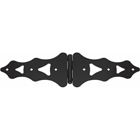 National Rustic Ornamental Strap Hinge - Single Pack Standard Mounting Hardware, Drop-In Replacement