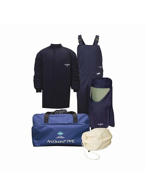 Arc Flash Protection Clothing Kit,M KIT4SC40NGMD