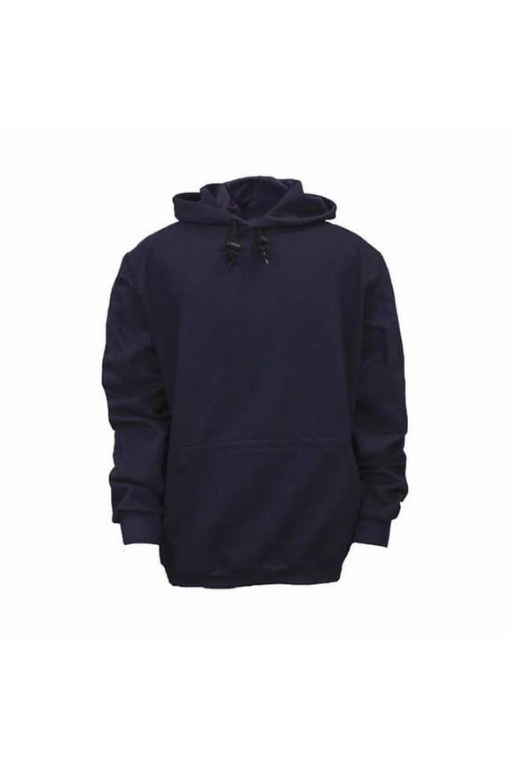 Men's Flame-Resistant Hooded Sweatshirt, 22 cal/sq cm, 2XL, UltraSoft(R) C21WT032X-NR