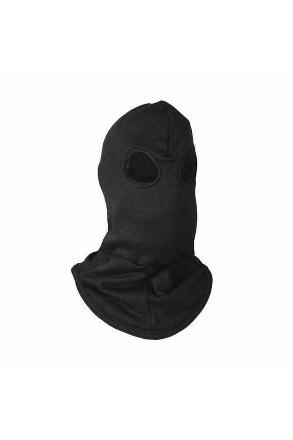 Flame Resistant Balaclava, 4, 53 cal/sq cm, OPF Blend, 7 oz, Black, Universal