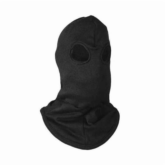 Flame Resistant Balaclava, 4, 53 cal/sq cm, OPF Blend, 7 oz, Black, Universal