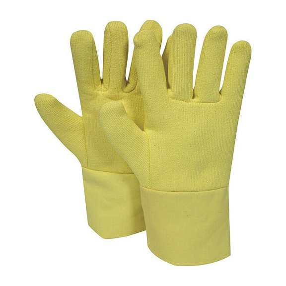 National Safety Apparel Thermal Gloves,Yellow,One Size,PR G44RTRF12