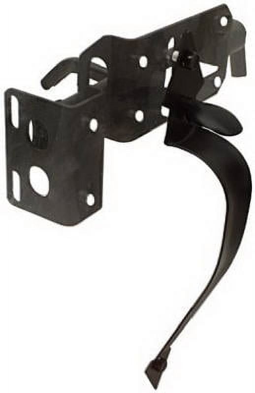 National Satin Black Ornamental Thumb Latch Gate Latch